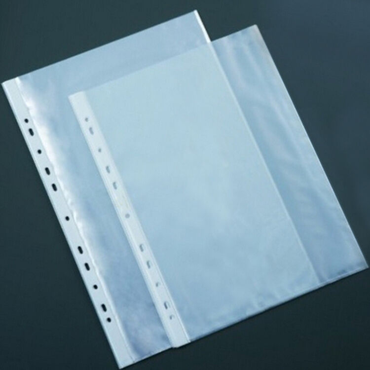 替芯袋 加厚资料册备用替芯袋 a4活页文件袋透明 资料袋 8c加厚活页袋