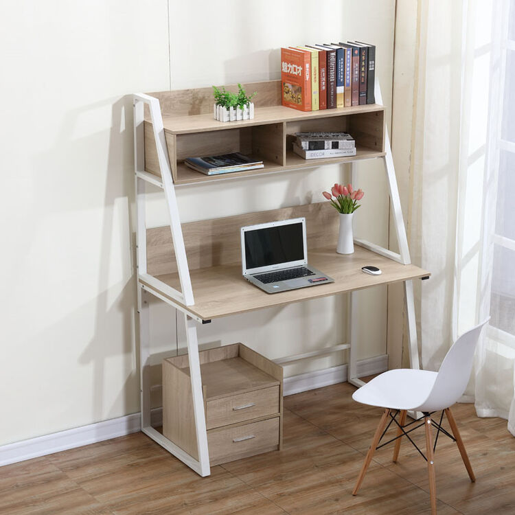 铁架电脑桌 台式 家用 简约现代办公桌书桌笔记本写字桌9815 1.