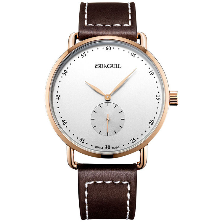 西格正品石英表男表真皮表带防水超薄个性简约男士腕表时尚休闲男式