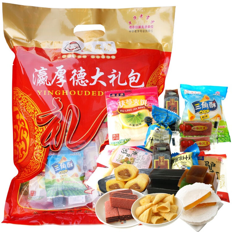 【京东超市】瀛厚德 北京特产大礼包1100克/袋