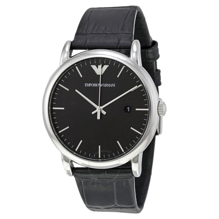 全球购阿玛尼armani 手表 时尚简约潮流日历显示休闲石英男表 ar2500