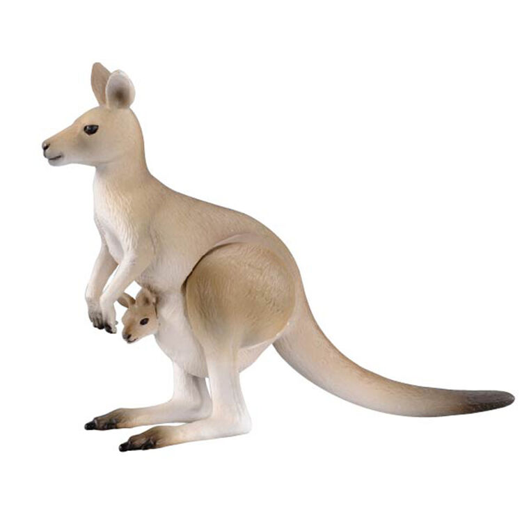 takara tomy多美卡安利亚可动仿真野生动物模型儿童玩具男孩 袋鼠