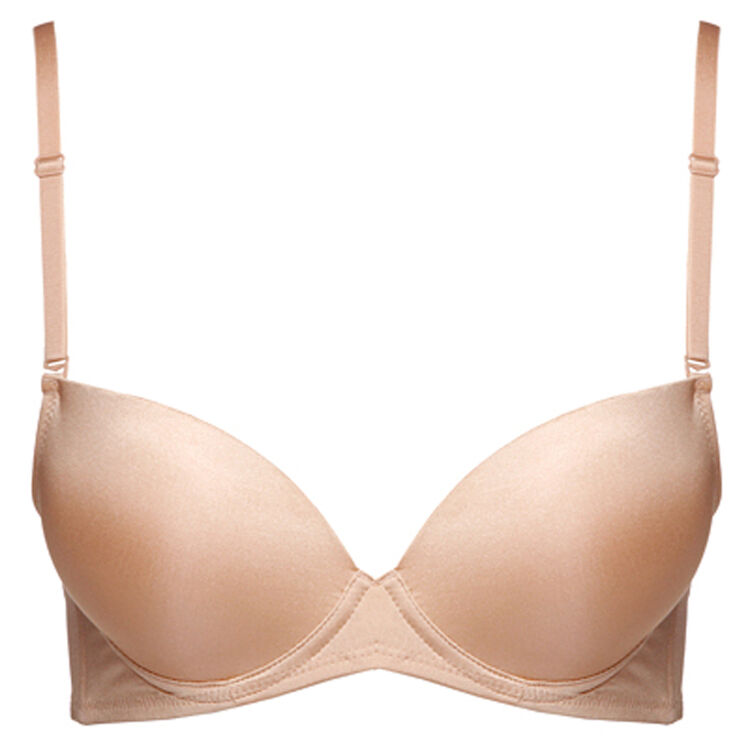 心爱光面3/4中厚模杯聚拢大罩杯文胸sl11043 肤色 b75