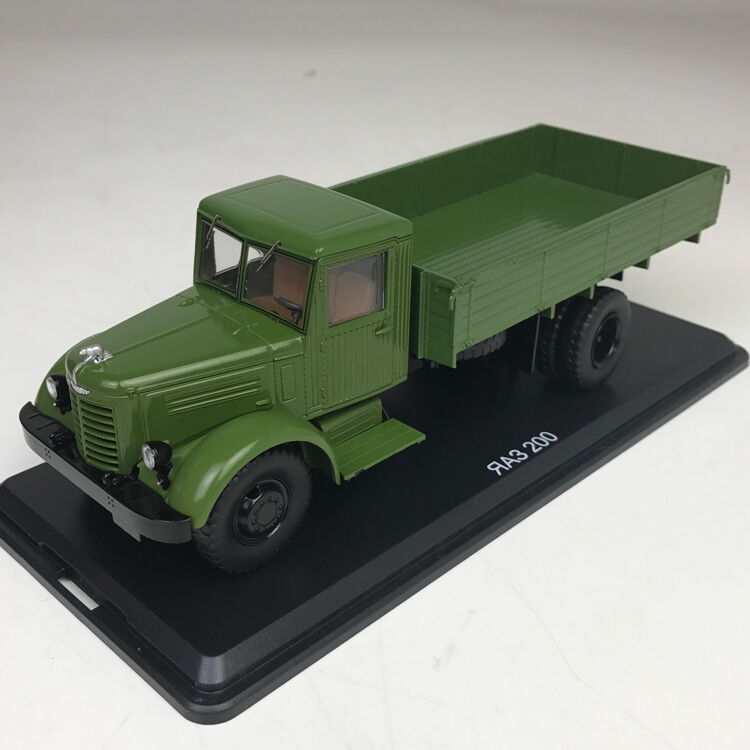 模型ssm 1:43 zil-200绿色 货车 苏联军绿色卡车 1