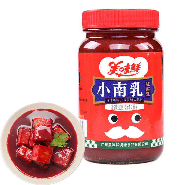 美味鲜 小南乳 红烧肉腐乳汁 火锅调料蘸料360g 图