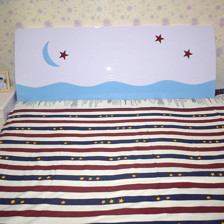 巫记 现代简约儿童床头板靠背1.2米1.