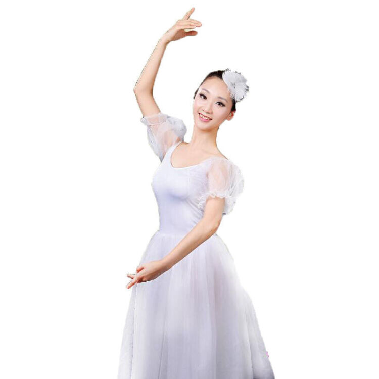 白纱裙舞蹈作品图片