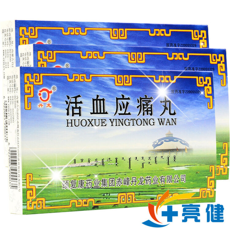丹龙 活血应痛丸 2g*4袋/盒 1盒装