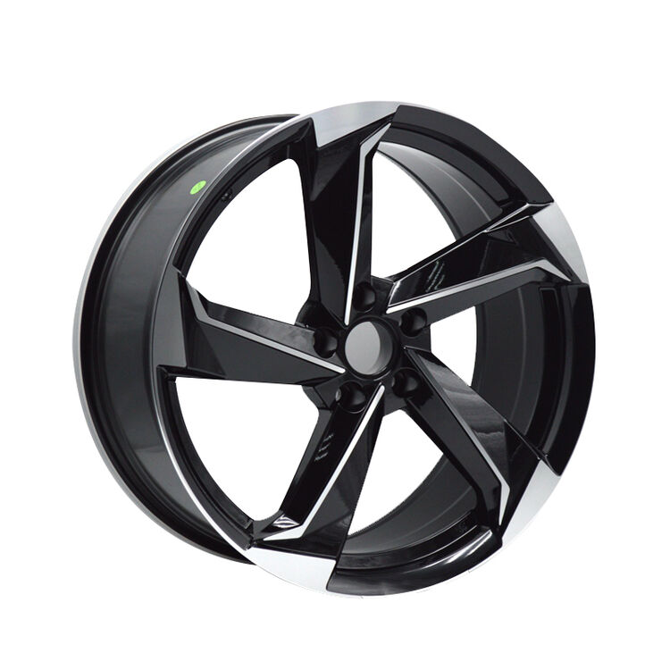 tmw轮毂 audi002铸造112*5 17英寸 黑色车面 奥迪s55 大众途观 a8 a7