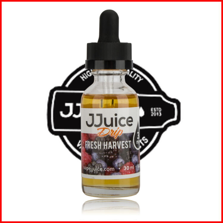 美国进口 jjuice电子烟烟油 30ml水果烟草混合口味 电子烟烟液 戒烟