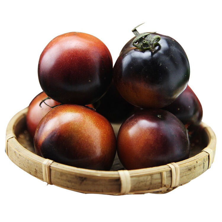 云南特产 黑珍珠黑元帅小西红柿 12枚礼盒装 新鲜水果番茄黑番茄 蔬菜