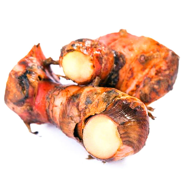 南姜是红色的外皮,不是