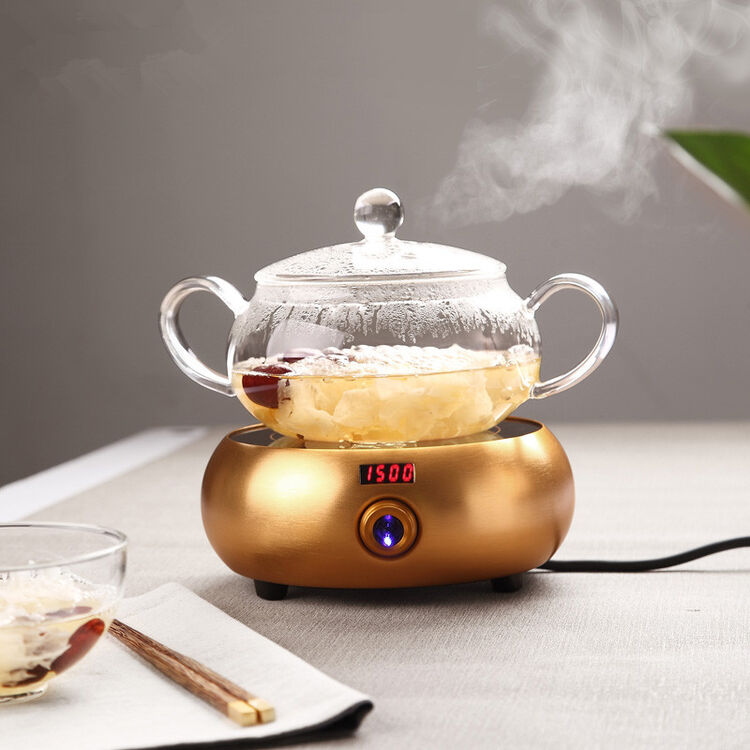 耐热玻璃锅炖锅汤煲烧水锅高硼硅玻璃火锅煮茶锅可明火 可明火