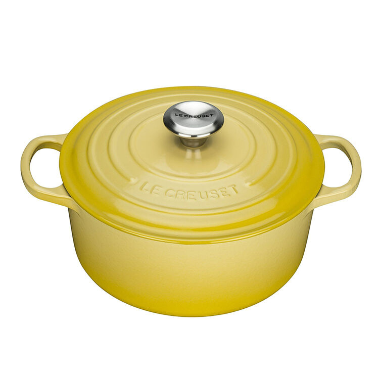 德国直邮 酷彩(le creuset)珐琅铸铁锅圆形锅 炖煮 20cm 24cm 26cm