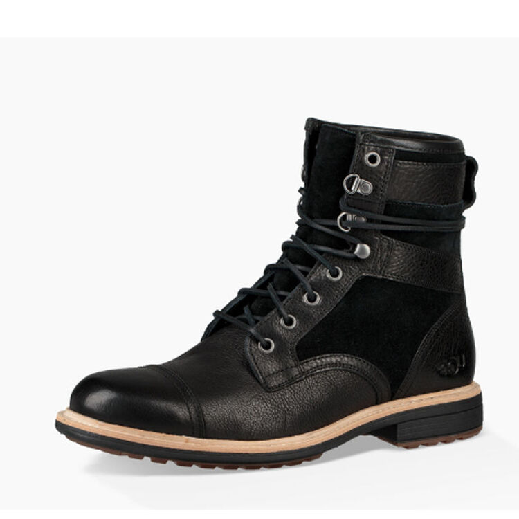 ugg秋冬新款magnusson男士休闲高筒靴1018725海外直邮 blk 42