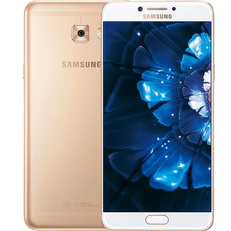 三星(samsung) 三星 galaxy c7 pro(c7010)手机 枫叶金 全网通(4gb