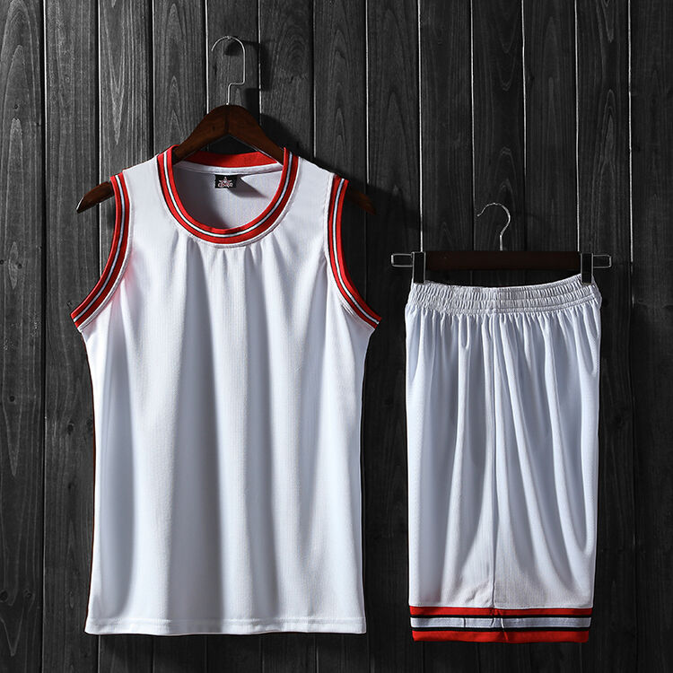 球衣湘北10号樱木花道流川枫篮球衣背心篮球服套装定制印字号 白色