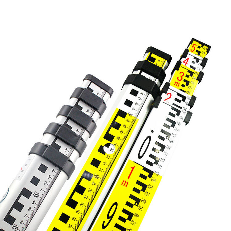 水准仪塔尺标尺 刻度尺铝合金加厚 普通款3米【图片 价格 品牌 评论】