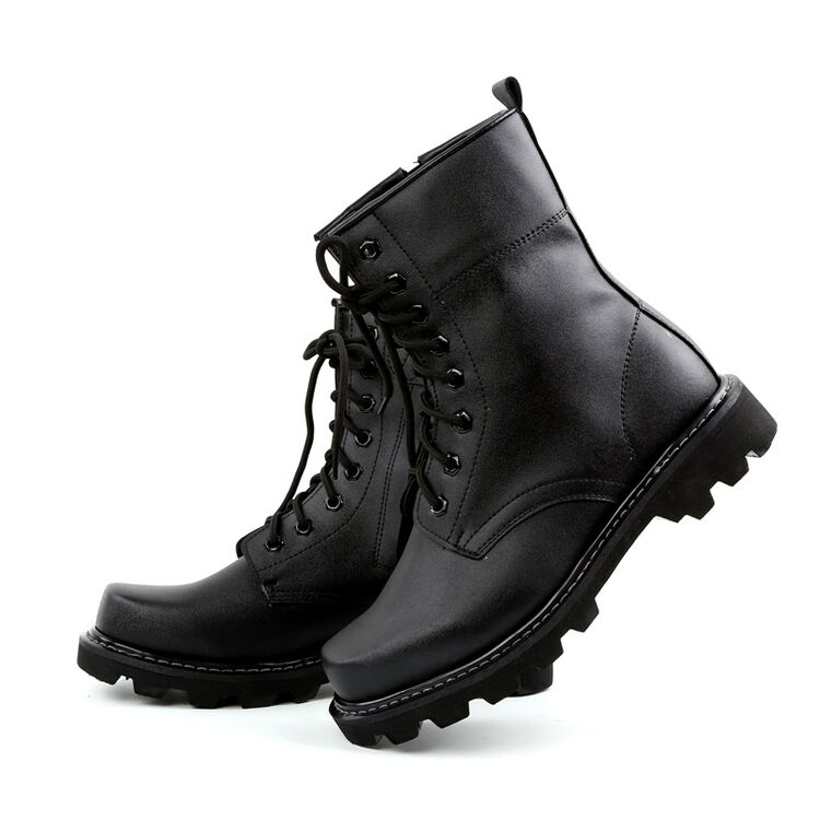 冬季羊毛防爆靴军靴男特种兵作战术靴工装军勾皮靴保暖鞋 防爆靴冬季