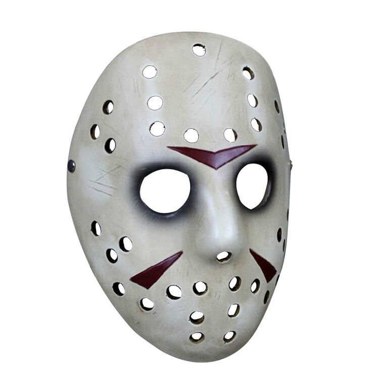 盛泉 精品电影主题面具 杰森面具 弗莱迪大战杰森主题面具 白色