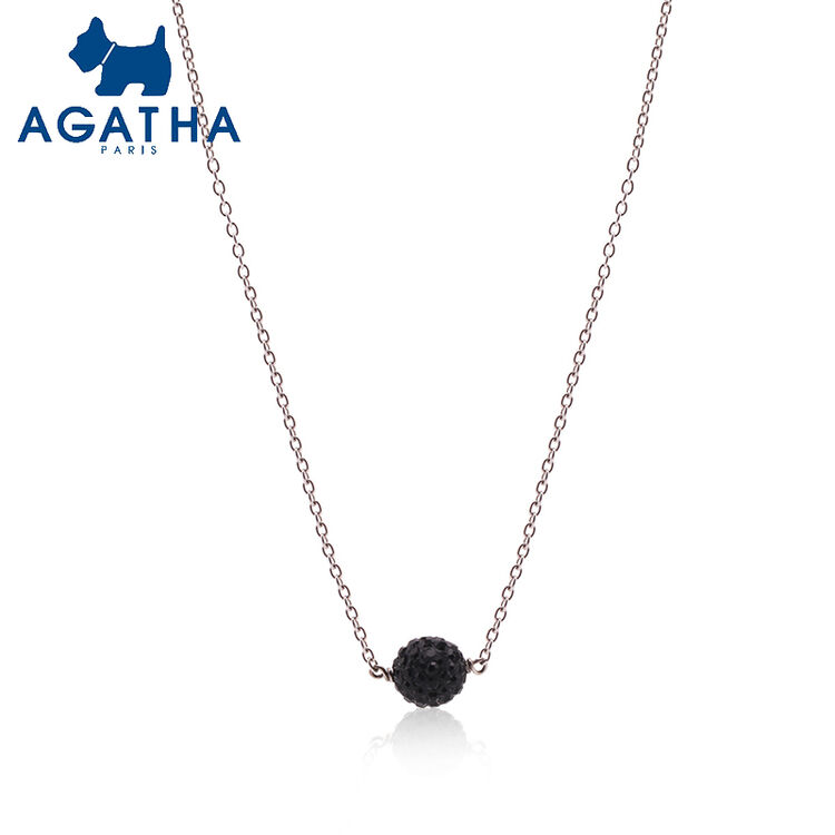 agatha瑷嘉莎项链女学生日韩版锁骨简约甜美森系吊坠首饰礼物 吊坠