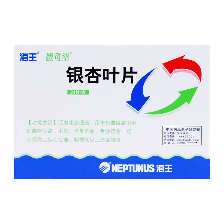 银可络 银杏叶片 24片/盒