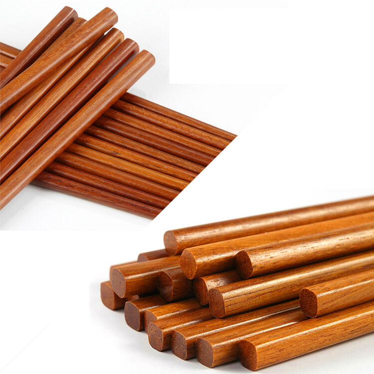 铁木筷子餐馆饭店酒店家用食堂消毒柜木筷子天然实木无漆无蜡sn9552