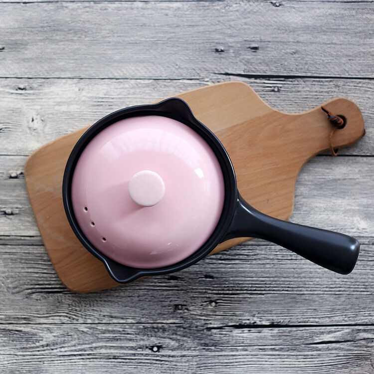 奶锅不粘锅陶瓷热奶锅婴儿辅食锅迷你小锅加厚小汤锅牛奶锅煮奶两人