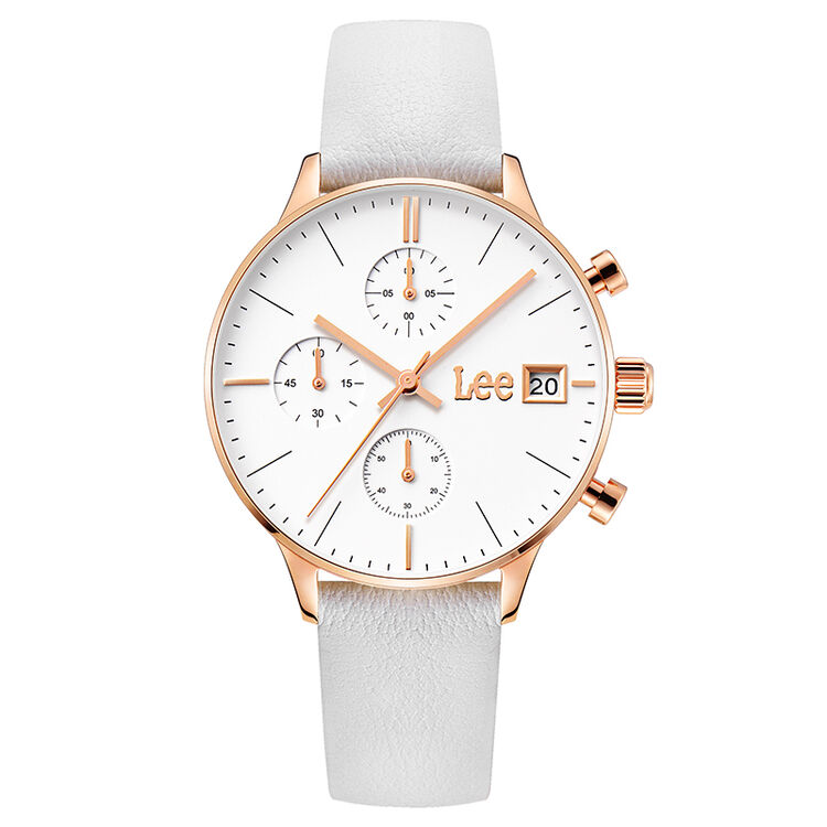 lee手表 欧美时尚学生潮流休闲情侣女表lef-f115drl7-7s