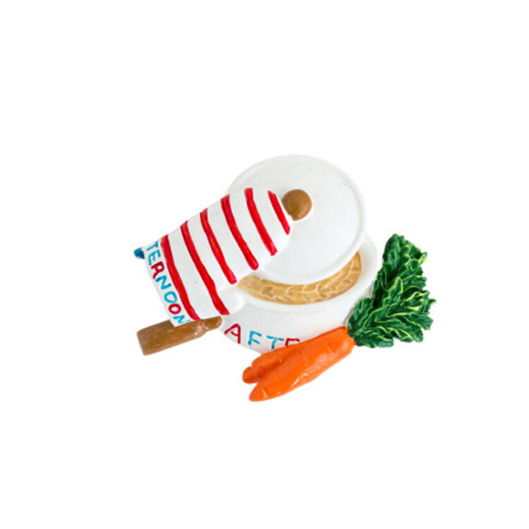 创意3d立体冰箱贴 仿真食物磁力贴 迷你可爱冰箱贴 胡萝卜汤