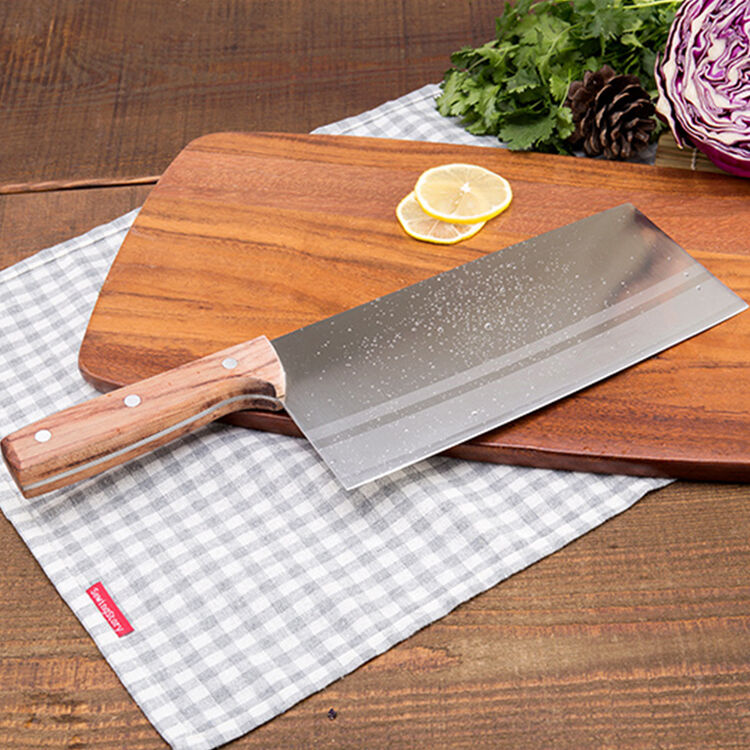 王麻子 不锈钢桑刀 单刀不锈钢厨师专用切片刀 桑刀 sf-26