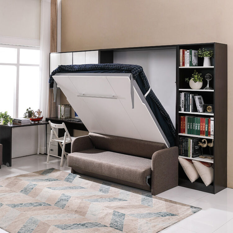 书房隐形床设计效果图图片