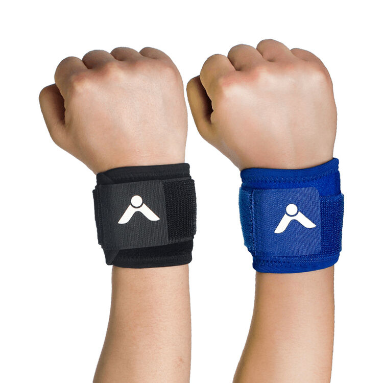 胜利/victor/威克多羽毛球护具sp151护腕 加压型手腕束带 黑色 c 单只