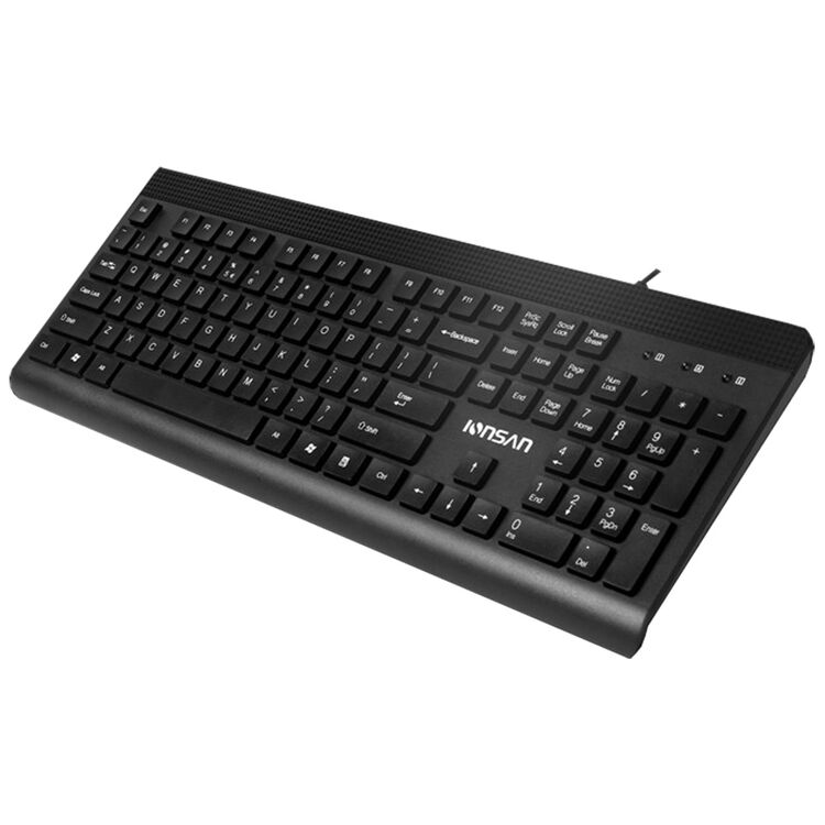 家用键盘台式电脑笔记本键盘巧克力键盘 办公104键键盘 朗森lk-j5