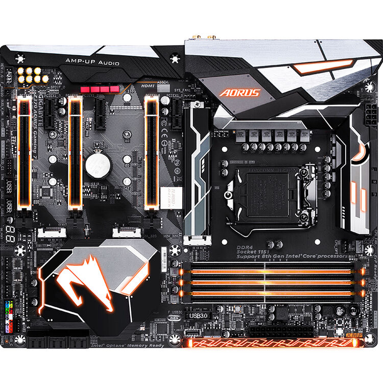 技嘉(gigabyte)z370 aorus gaming 7 主板 (intel z370/lga 1151)