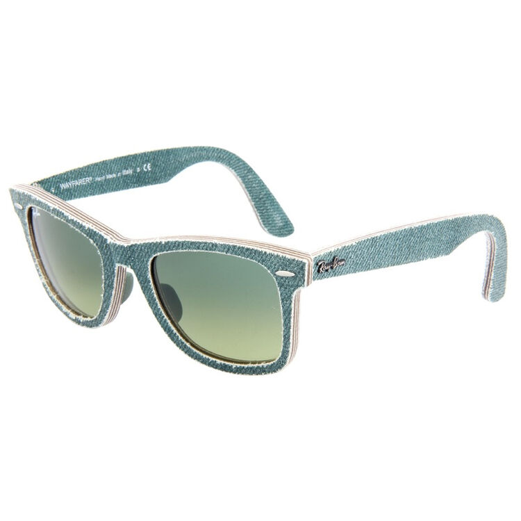 ray-ban 雷朋 徒步旅行者系列绿色镜框绿色渐变镜片眼镜太阳镜rb 2140