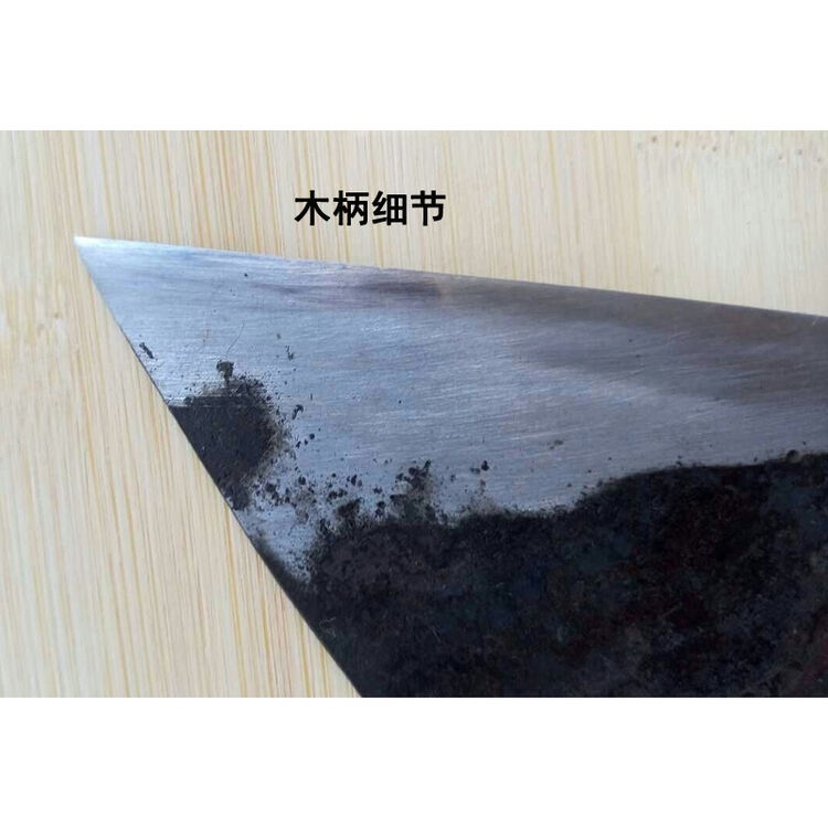 黄鳝刀 木柄鳝鱼刀 剖黄鳝 破鱼刀 锻打已开刃