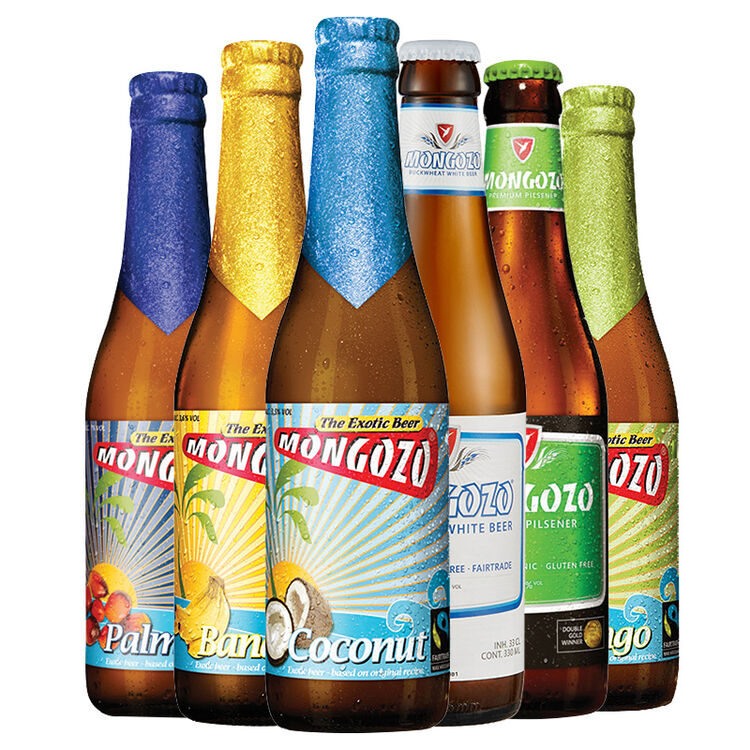 比利时梦果系列啤酒组合6款口味各一瓶330ml*6瓶 皮尔森 香蕉 椰子