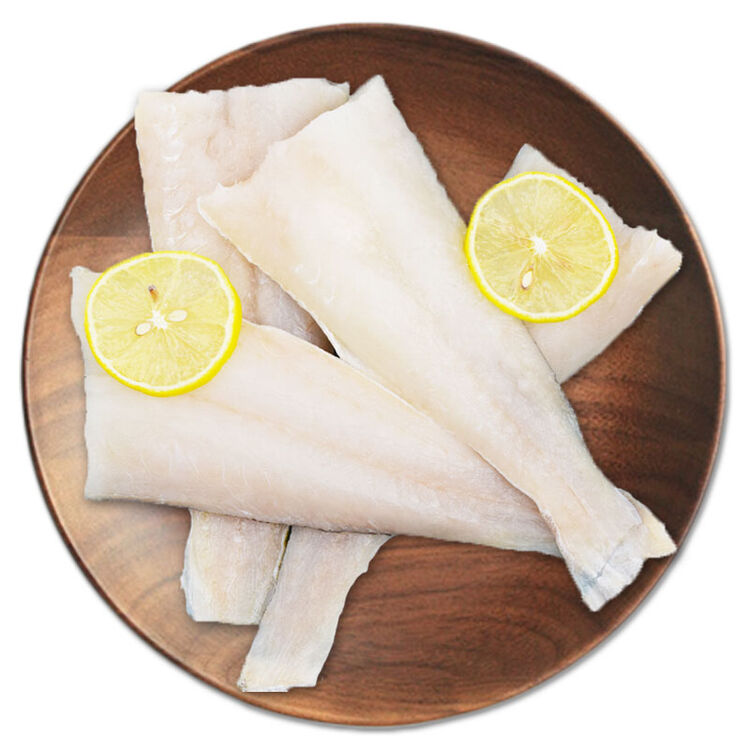 禧美 大西洋真鳕鱼带皮尾段(msc认证) 500g/袋 4-6段