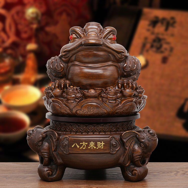 八方来财小号沉香色21*21*26