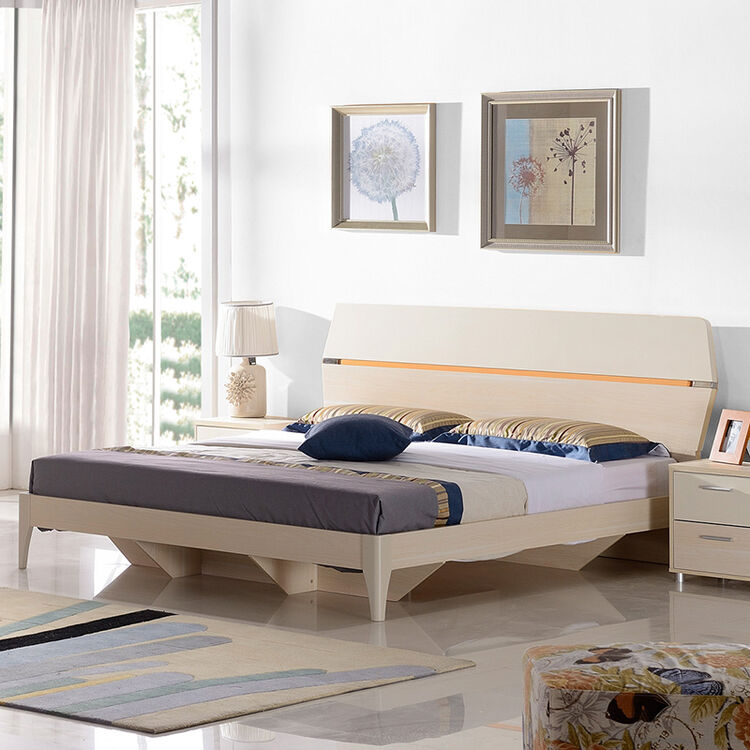 8米双人床储物大床 幻彩双人床(普通低箱床身) 1500mm*2000mm