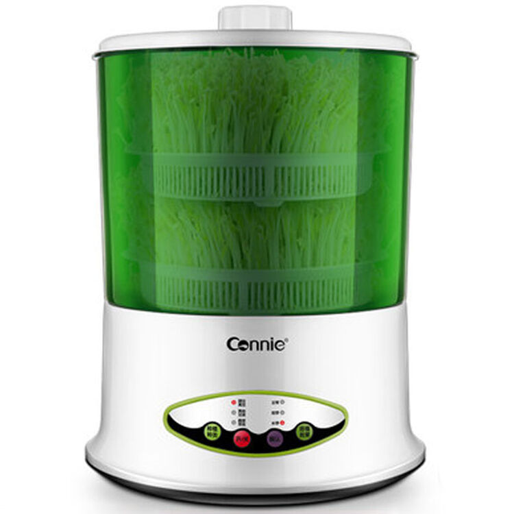 豆芽机家用全自动双层三层大容量生豆芽机智能恒温豆苗水电分离芽菜机