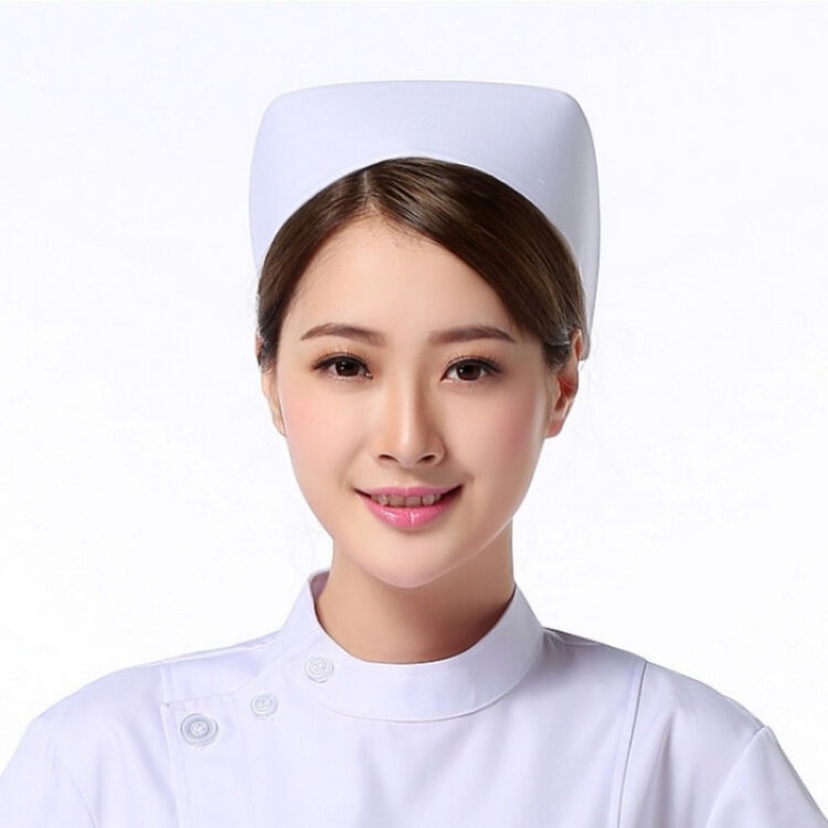 护士帽的正确戴法图片