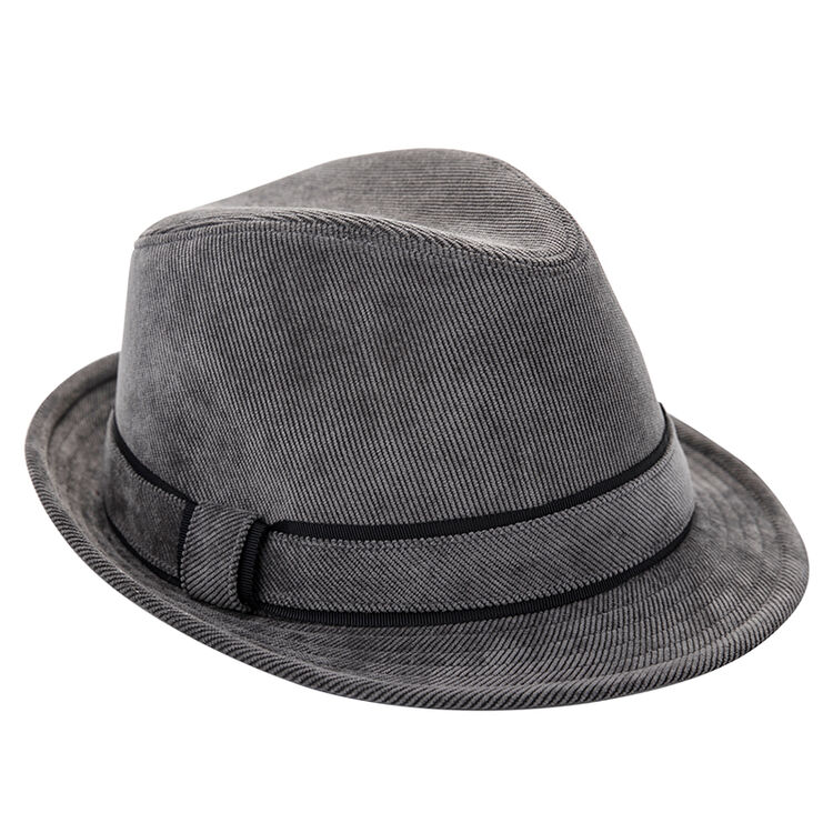 帝卡简嘉 wgfb173027 2017秋冬新款礼帽子男毡帽休闲爵士帽子男 灰色