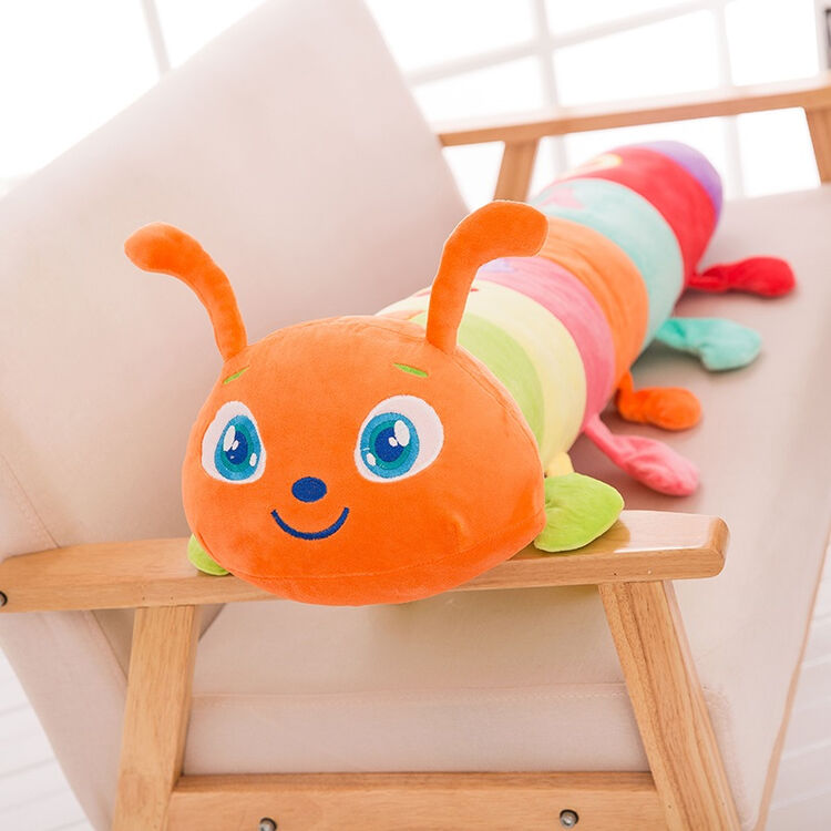 苏弟毛毛虫公仔毛绒玩具布娃娃长条抱枕公仔儿童公主玩偶生日礼物女生