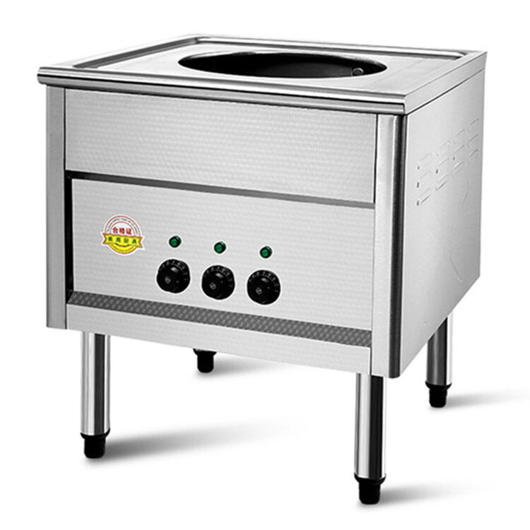 商用电热蒸炉馒头机蒸包炉三孔蒸包子机商用蒸肠粉炉 单孔