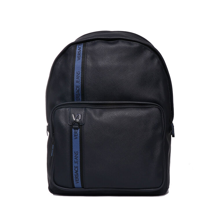 versace jeans 范思哲 男士深蓝色聚酯纤维双肩背包 e1yqbb07 77219