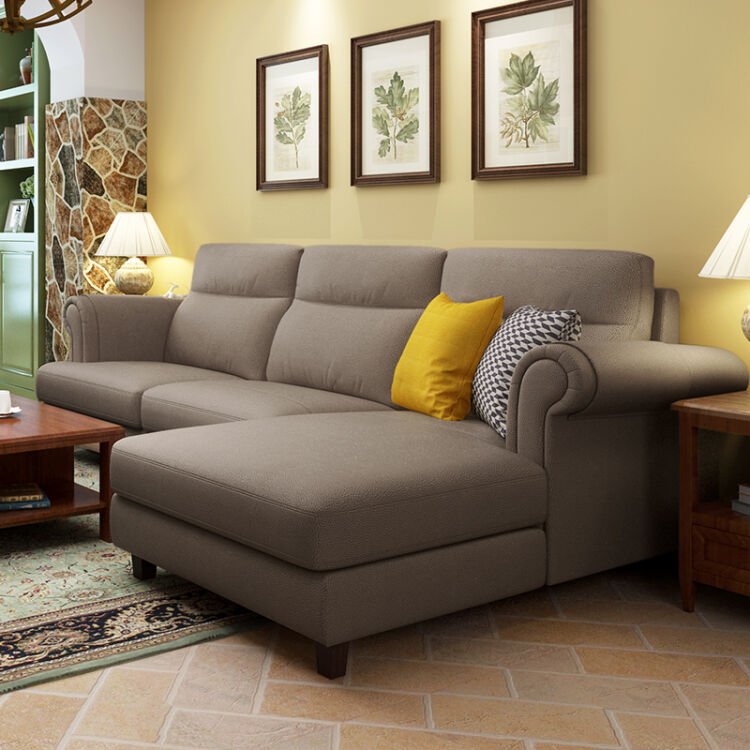 顾家家居(kuka) 顾家现代简约美式布艺可拆洗客厅整装大小户型沙发