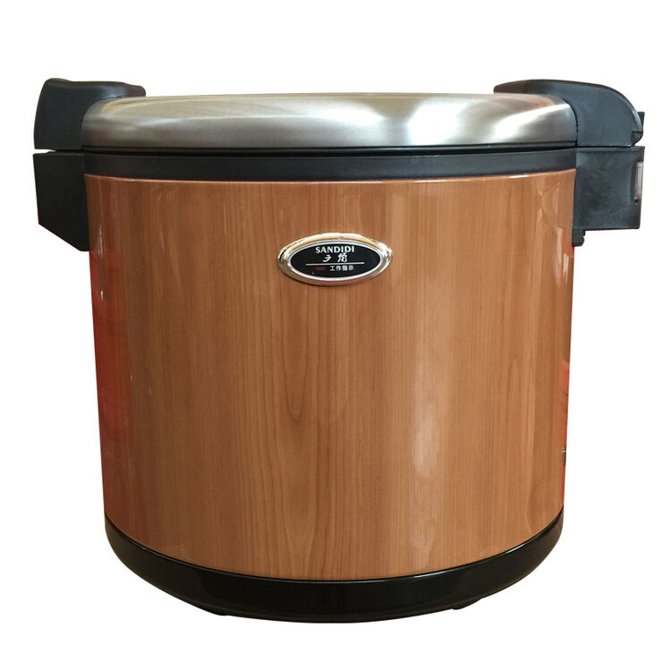 木纹保温饭煲 电热保温桶 米饭保温锅 寿司饭盒不锈钢保温饭桶插电