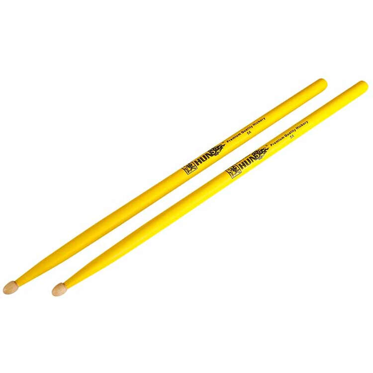 tama hun 汉牌 鼓棒 山胡桃木 彩色系列5a 7a 架子鼓鼓棒 精选山胡桃